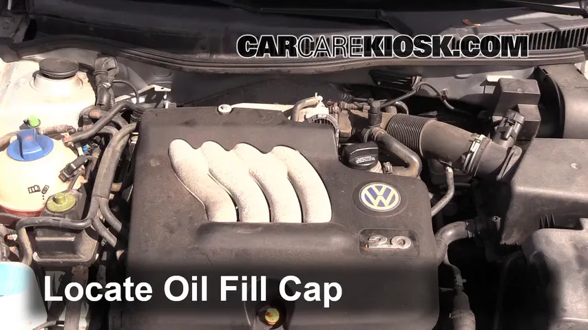 2003 Volkswagen Golf GL 2.0L 4 Cyl. (4 Door) Oil